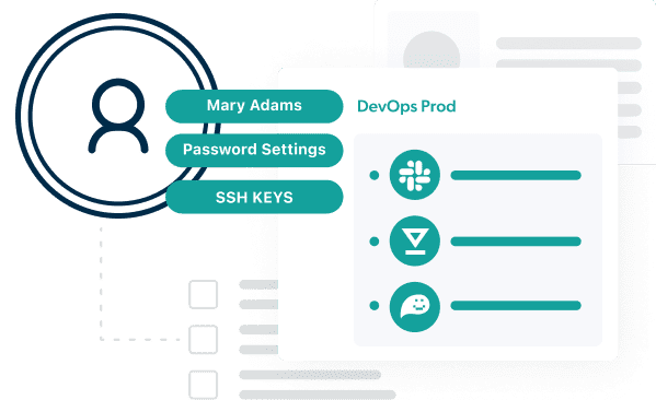 Identity management and access control using JumpCloud's Multi-Tenant Portal.